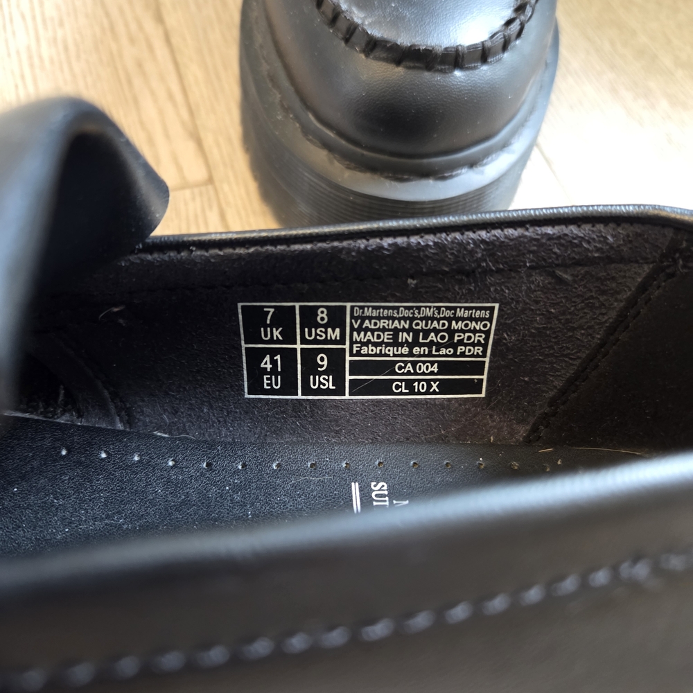 Dr. Martens Black Leather Tassel Loafers - Picture 3 of 5